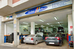 Fachada del taller de Didacsport en Viladecans (Barcelona)